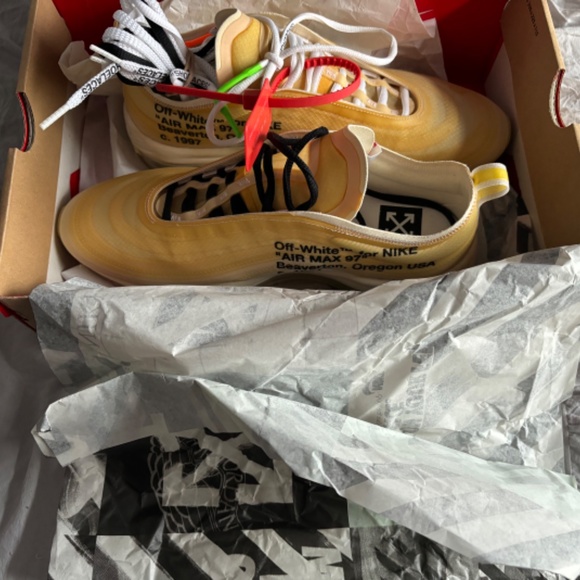 Nike Air Max 97 OG x OFF-WHITE The Ten 2017 size 9 Men’s - Picture 11 of 14